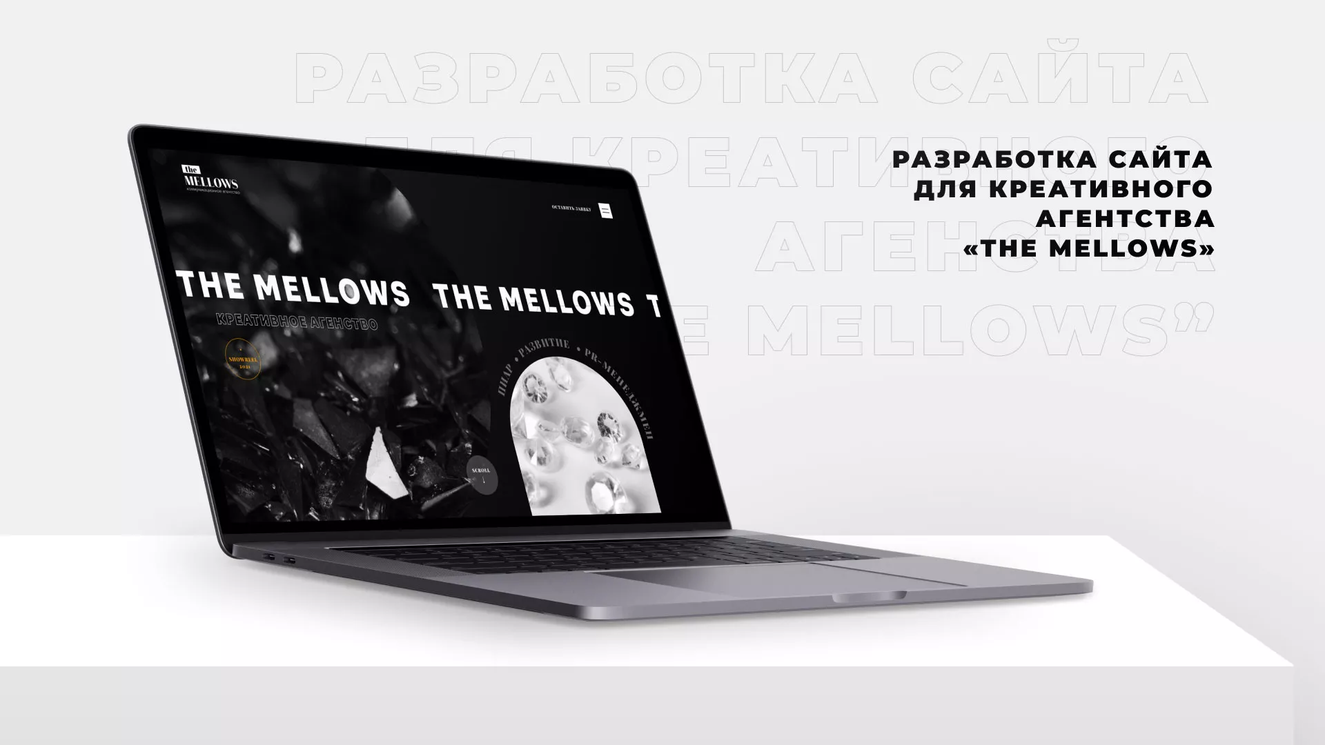 Разработка сайта креативного агентства «The Mellows» в Бирюче
